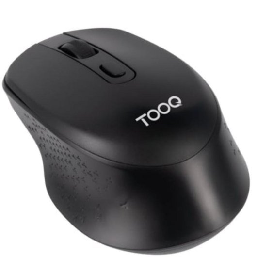 Ratón TooQ TQMW-1101-B sans fil 1600 DPI noir droitier
