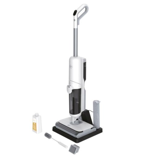 Aspirapolvere senza Sacco Hoover HW500 011 150W 30 min Lavapavimenti Grigio Bianco