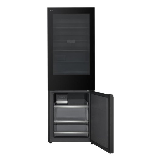 Frigorífico Combi LG GBGW92GCEV No Frost 203cm 465L C Preto WiFi