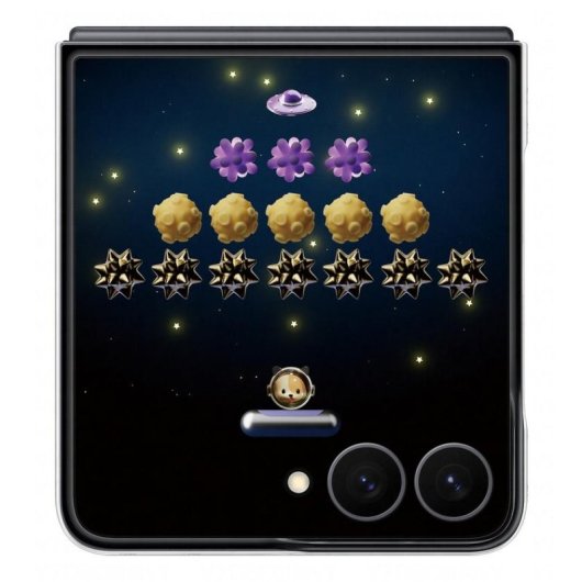 Custodia Flipsuit Samsung Nera con Effetti LED per Galaxy Z Flip8