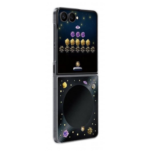 Custodia Flipsuit Samsung Nera con Effetti LED per Galaxy Z Flip8