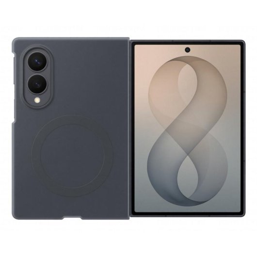 Funda para móvil Samsung EF-EF971CBEGWW Silicona Magnética Negra para Galaxy Z Fold8