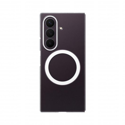 Custodia magnetica trasparente Samsung silicone sottile anti-ingiallimento per Galaxy Z Fold8 Ultra