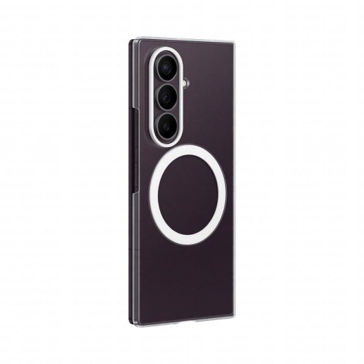 Custodia magnetica trasparente Samsung silicone sottile anti-ingiallimento per Galaxy Z Fold8 Ultra
