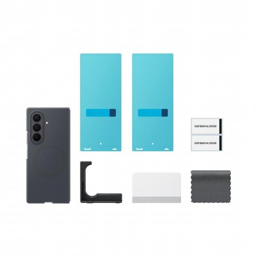 Custodia Magnetica Samsung Silicone Grafite per Galaxy Z Fold8 Ultra