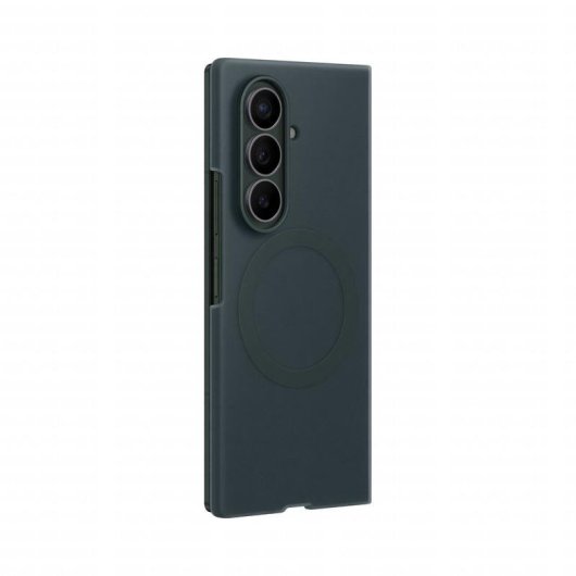 Custodia magnetica in silicone verde Samsung per Galaxy Z Fold8 Ultra
