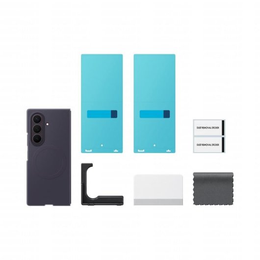 Custodia magnetica in silicone viola per Samsung Galaxy Z Fold8 Ultra
