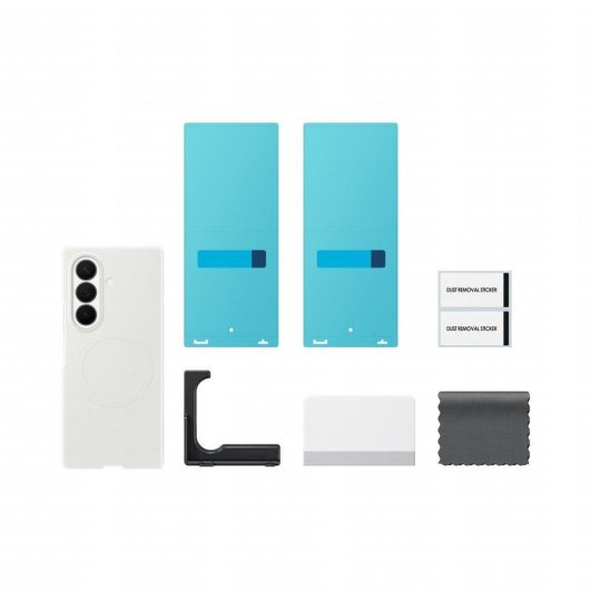 Custodia magnetica in silicone crema per Samsung Galaxy Z Fold8 Ultra
