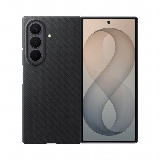 Custodia magnetica carbonio Samsung Galaxy Z Fold8 Ultra grafite