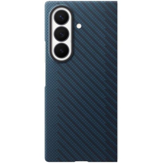 Custodia Samsung Ultra Carbon Magnet Case Blu per Galaxy Z Fold8 Ultra