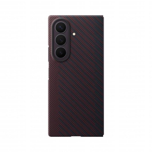 Custodia Samsung Ultra Carbon Magnet Viola per Galaxy Z Fold8 Ultra