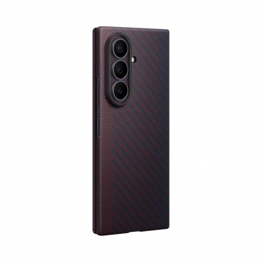 Custodia Samsung Ultra Carbon Magnet Viola per Galaxy Z Fold8 Ultra