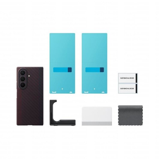Custodia Samsung Ultra Carbon Magnet Viola per Galaxy Z Fold8 Ultra