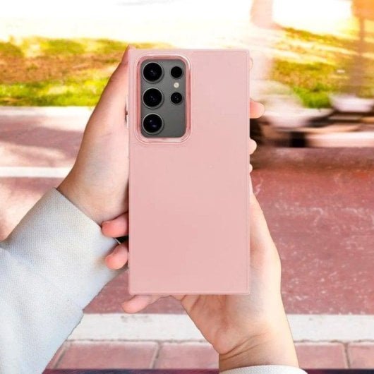 Carcasa COOL Frame Rosa para Samsung Galaxy A27 5G resistente a impactos