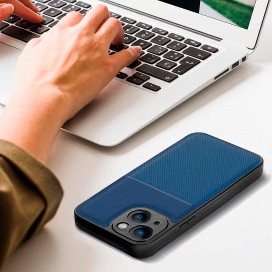 Carcasa COOL Dual en poliuretano y TPU azul para Samsung Galaxy A27 5G