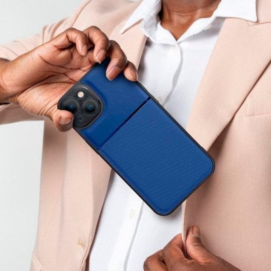 Carcasa COOL Dual en poliuretano y TPU azul para Samsung Galaxy A27 5G