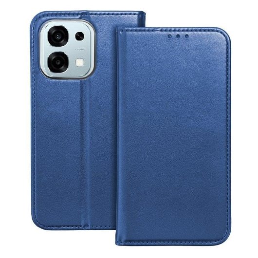 Funda COOL Flip Cover Polipiel Azul para OPPO A6 Pro 5G