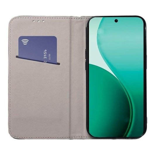 Funda COOL Flip Cover Polipiel Azul para OPPO A6 Pro 5G