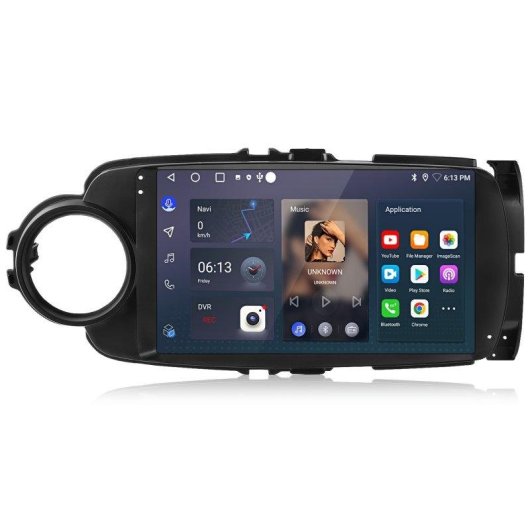 Autoradio Junsun 6+128GB Octa Core Carplay Android Auto 4G GPS