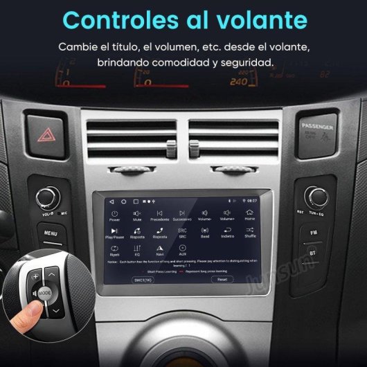 Autoradio Junsun 7 pouces Android 15 CarPlay Android Auto