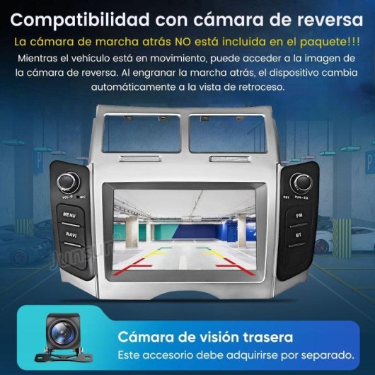 Autoradio Junsun 7 pouces Android 15 CarPlay Android Auto