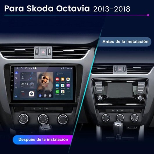 Autoradio Junsun 6+128gb Android 15 Octa Core CarPlay GPS
