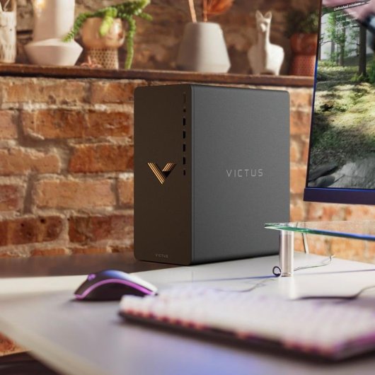 PC Sobremesa HP Victus Gaming Desktop Intel Core i5-14400F 16GB 512GB SSD RTX 3050 Windows 11 WiFi 6