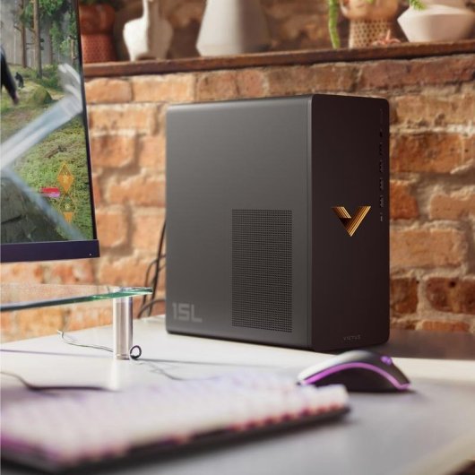 PC Sobremesa HP Victus Gaming Desktop Intel Core i5-14400F 16GB 512GB SSD RTX 3050 Windows 11 WiFi 6