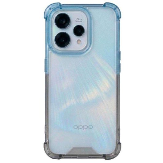 Capa Bumper Reforçada Degradada Silicone Flexível para Oppo Reno 15