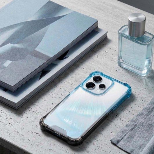 Capa Bumper Reforçada Degradada Silicone Flexível para Oppo Reno 15