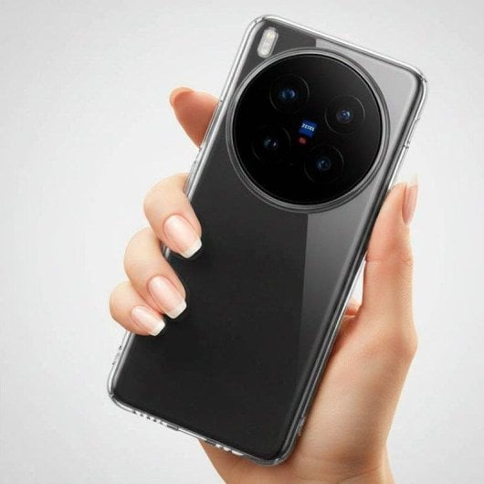 Funda para móvil La Casa de las Carcasas Silicona TPU Transparente Flexible para Vivo X300