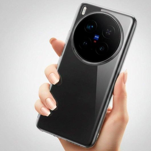 Handyhülle La Casa de las Carcasas Silikon TPU Transparent für Vivo X300 Pro