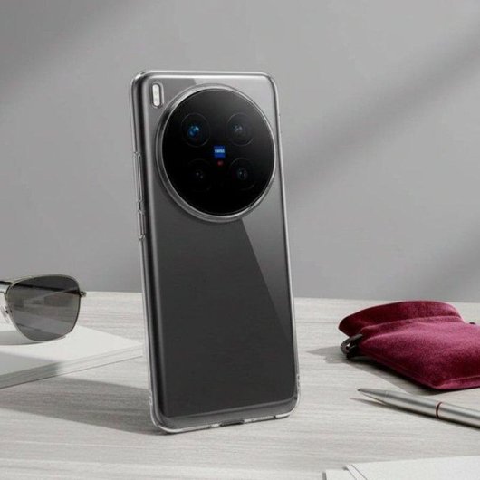 Handyhülle La Casa de las Carcasas Silikon TPU Transparent für Vivo X300 Pro