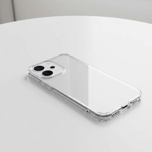 Silikonhülle Transparent La Casa de las Carcasas Flexibel Rutschfest für Oppo Reno 14fs