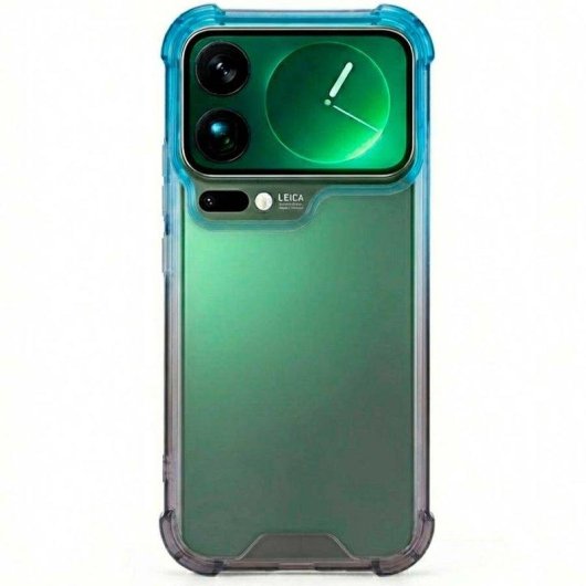 Capa Bumper Reforçada Silicona Flexível Degradê para Xiaomi 17 Pro