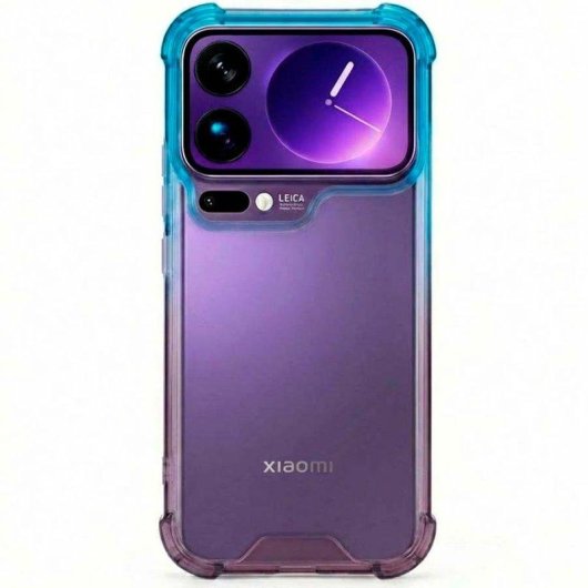 Capa Bumper Reforçada Degradada Silicone Flexível Antichoque para Xiaomi 17 Pro Max