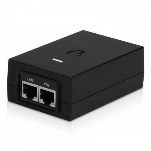 Inyector PoE Ubiquiti POE-24-30W 24V 30W Gigabit Ethernet Negro