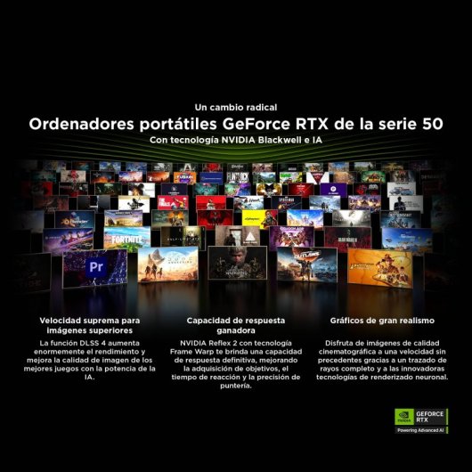 Portátil HyperX OMEN 15-gb0019ns 15,3" AMD Ryzen 5 240 16GB 512GB SSD RTX 5050 Windows 11 Home