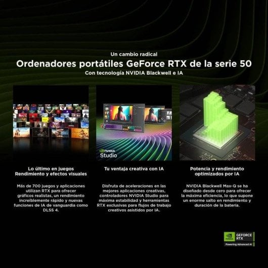 Portátil HP OMEN 15-ga0000ns 15,3" Intel Core i5-14450HX 16GB 1TB SSD RTX 5050 Windows 11 Home