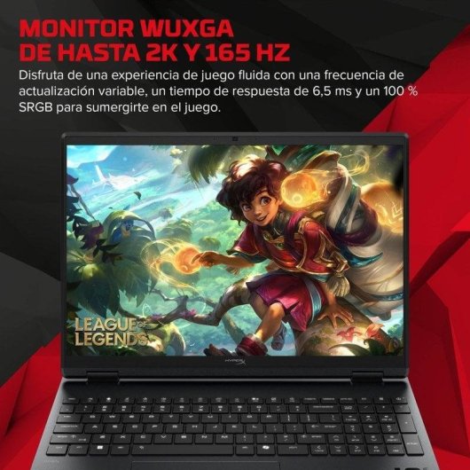 Portátil HP OMEN 15-gb0021ns 15,3" AMD Ryzen 7 260 24GB 1TB SSD RTX 5060 Windows 11