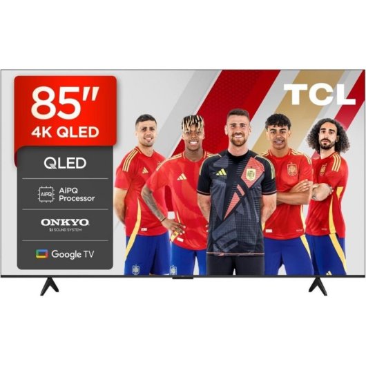 TV TCL LED T69C 85T69C 85" 4K UltraHD 60Hz Smart TV Google TV HDR10 Dolby Vision