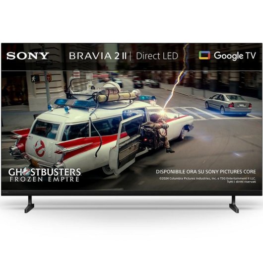 TV Sony LED K-50S25M2 50" 4K UltraHD 60Hz Smart TV Google TV HDR10 Dolby Atmos