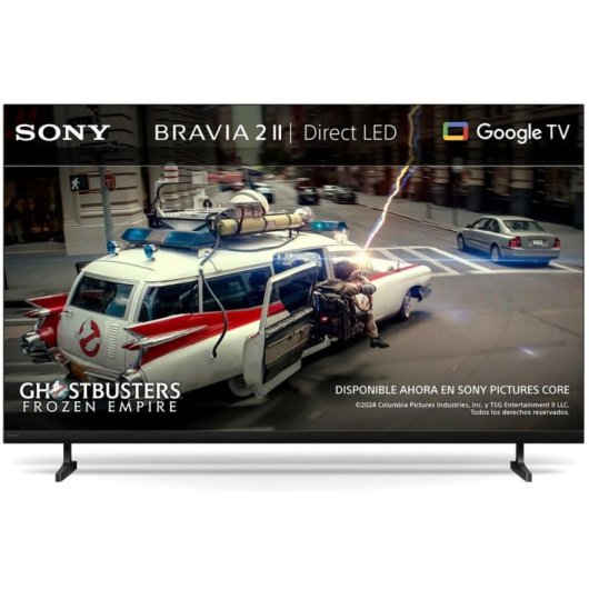 TV Sony LED K-50S25M2 50" 4K UltraHD 60Hz Smart TV Google TV HDR10 Dolby Atmos
