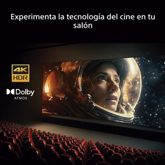 TV Sony LED K-75S25M2 75" 4K UltraHD 60Hz Smart TV Google TV HDR10 Dolby Atmos