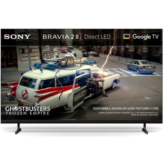 TV Sony LED K-43S25M2 43" 4K UltraHD 60Hz Smart TV Google TV HDR10 Dolby Atmos
