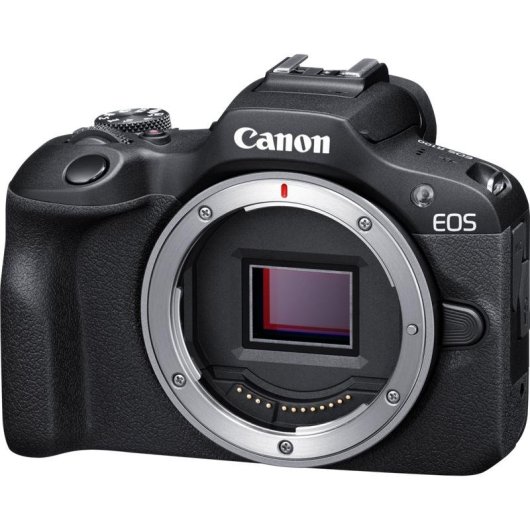 Cámara Mirrorless Canon EOS R100 24.1MP 18-45mm + 75-300mm WiFi Bluetooth