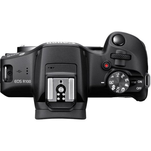 Cámara Mirrorless Canon EOS R100 24.1MP 18-45mm + 75-300mm WiFi Bluetooth