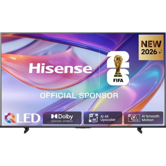 TV Hisense QLED 50E79S 50" 4K UltraHD 60Hz Smart TV VIDAA HDR10+ Dolby Vision