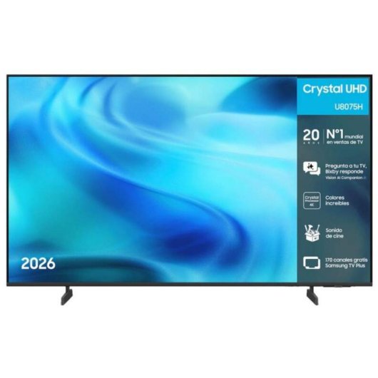 TV Samsung LED TU55U8075HUXXC 55" 4K UltraHD 120Hz Smart TV Tizen HDR10+ Gaming Hub
