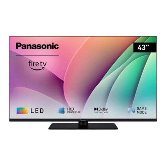 TV Panasonic QLED TV-43W80AEZC 43" 4K UltraHD 50Hz Smart TV Fire OS HDR10+ Alexa